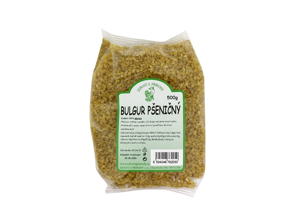 Bulgur pšeničný 500g Zdraví z přírody